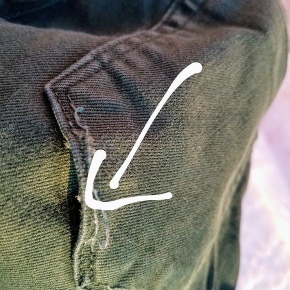 Zara Trafulac Green jeans size 8 - Picture 4 of 7